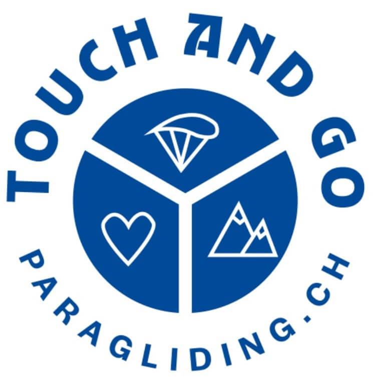 Logo von touch and go Paraglidng - der Flugschule in der Zentralschweiz