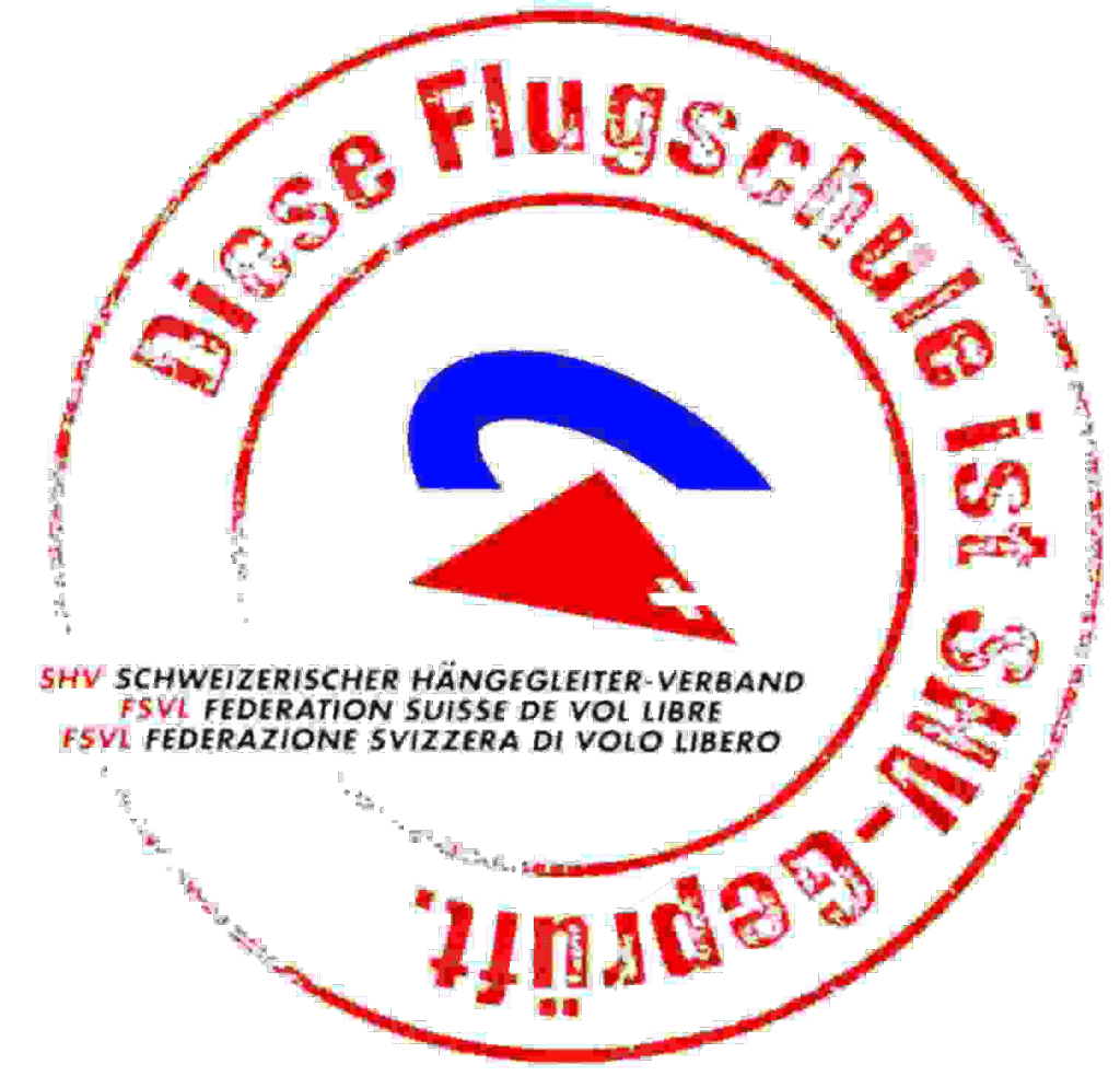 The Swiss Hang Gliding Association certificate for touch and go paragliding - your guarantee of professional training and the highest safety standards