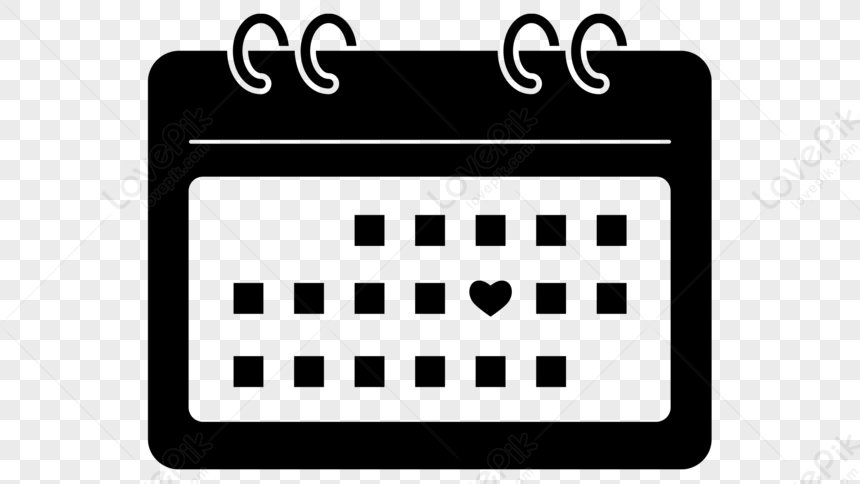 Iconic representation of a calendar - symbol for easy planning and booking of paragliding courses and experiences at touch and go Paragliding.