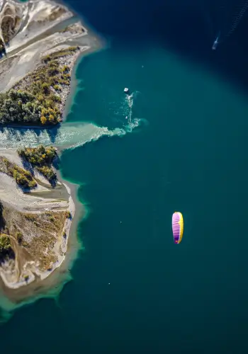 Paraguiding with touch and go Paragliding takes pilots to the most beautiful and exciting flying areas in southern Switzerland.