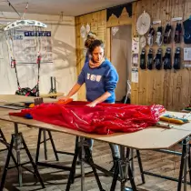 We pack your emergency parachute carefully in the store to ensure that it is ready for use in an emergency.