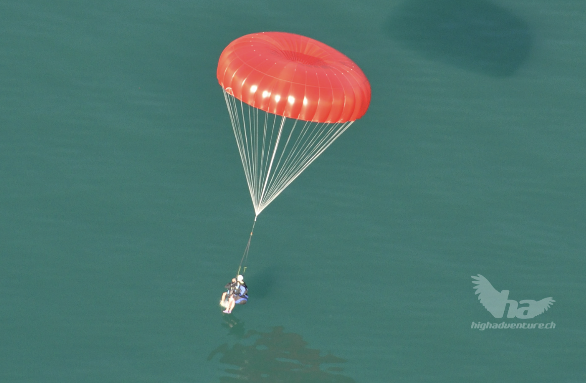 Bild zeigt einen Notschirm Rundkappe